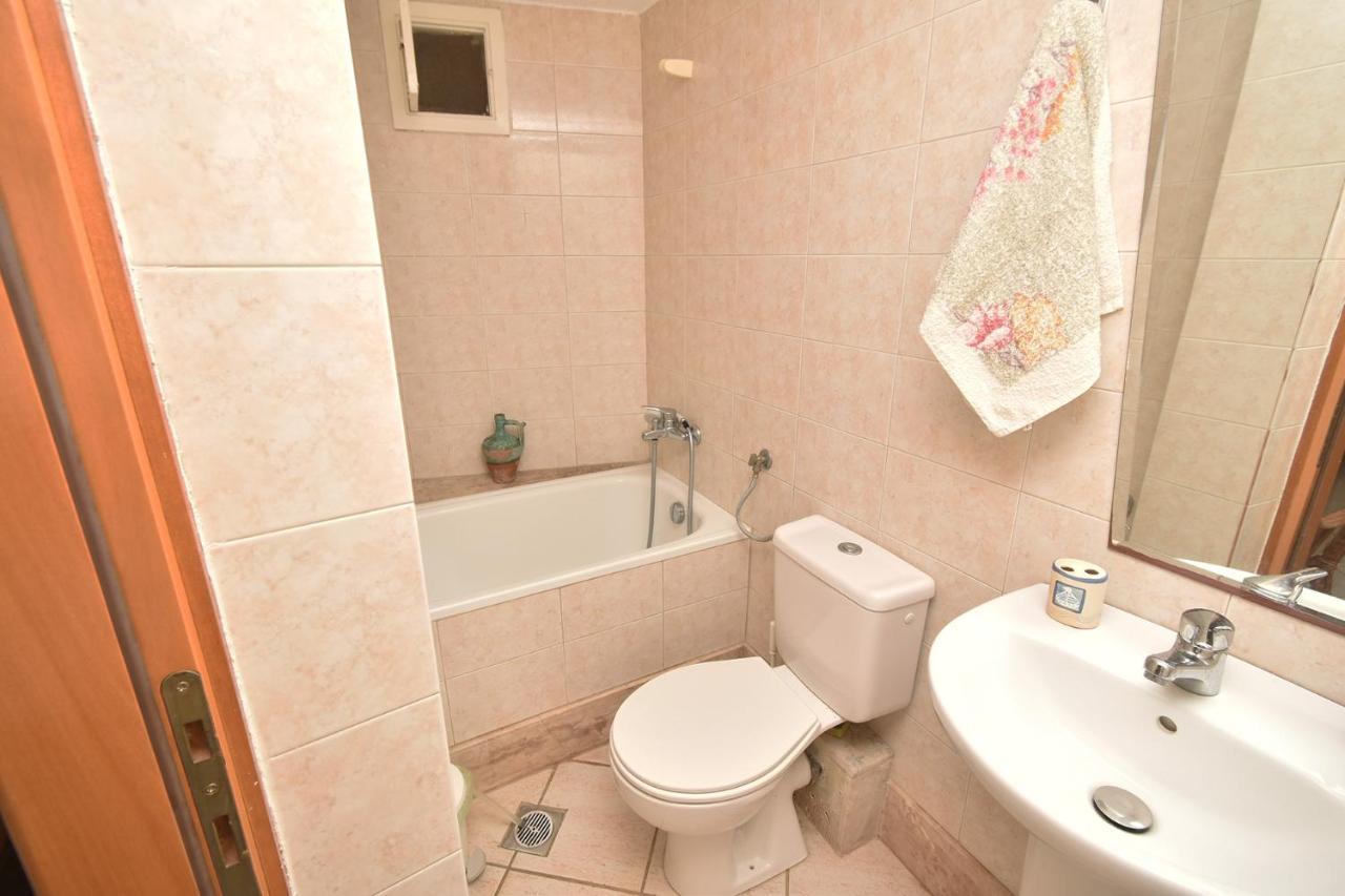 Olia Sea View Shared Pool Villa, Néa Fókaia Bagian luar foto