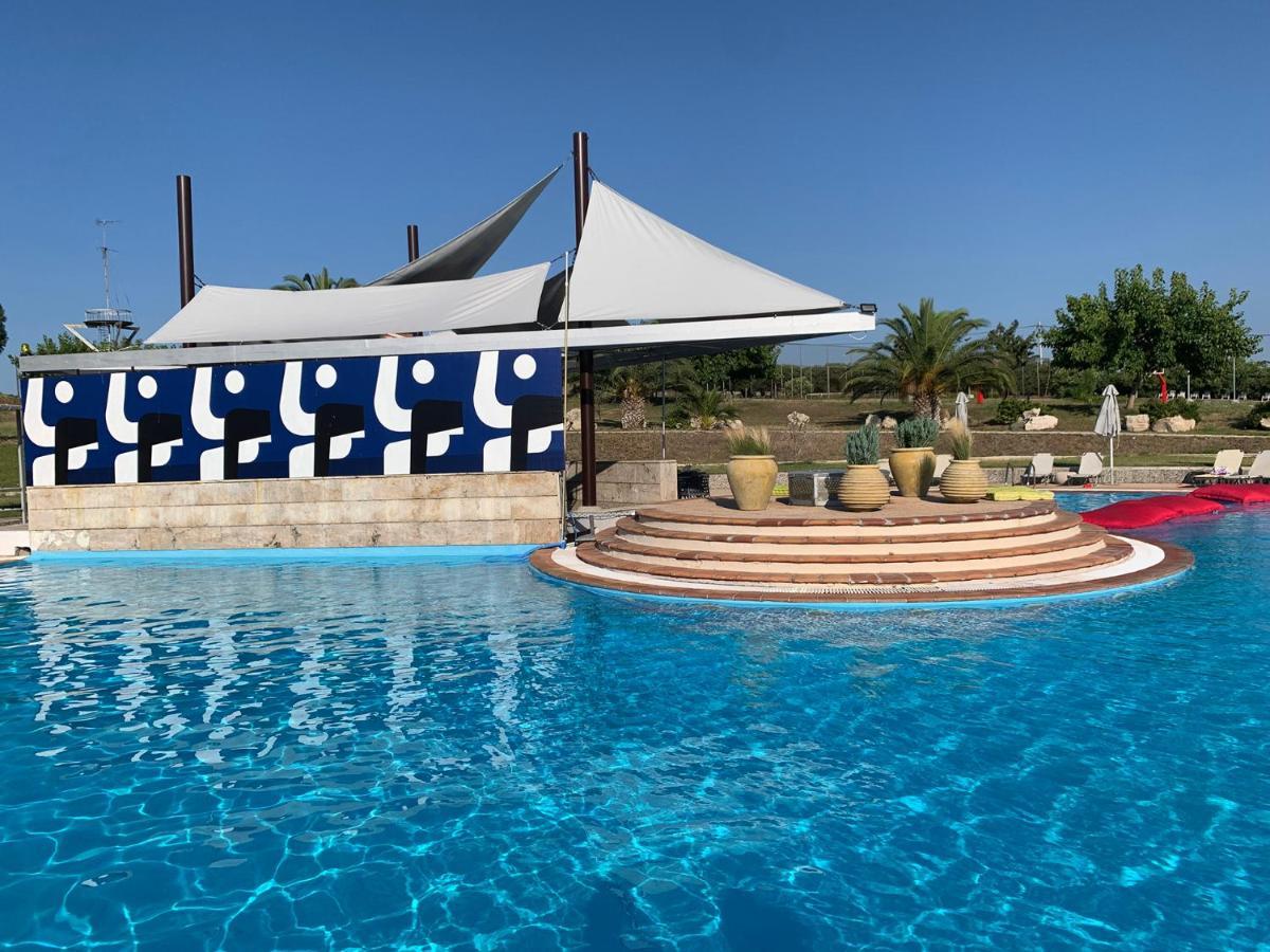 Olia Sea View Shared Pool Villa, Néa Fókaia Bagian luar foto