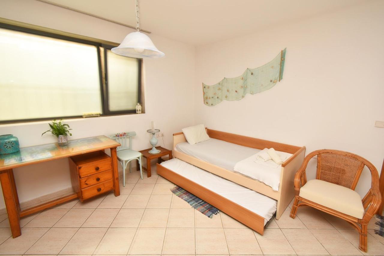 Olia Sea View Shared Pool Villa, Néa Fókaia Bagian luar foto