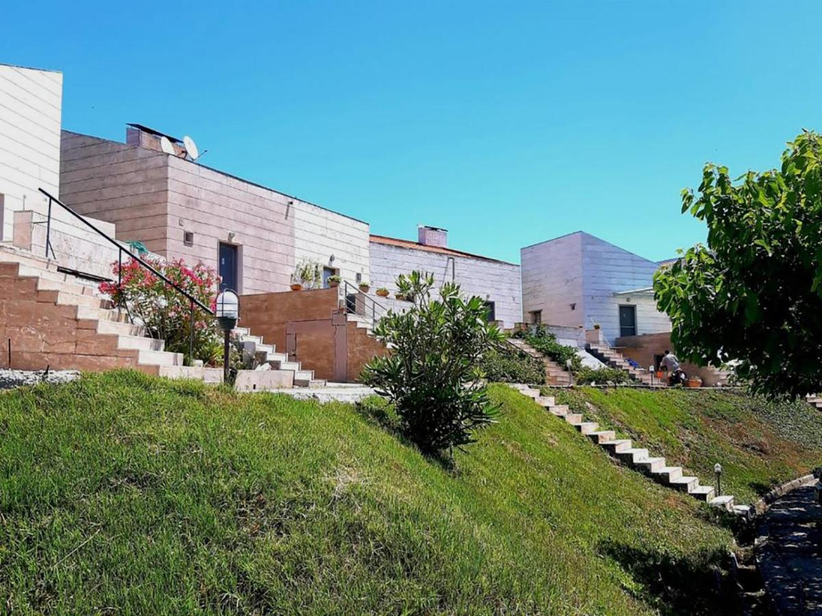Olia Sea View Shared Pool Villa, Néa Fókaia Bagian luar foto